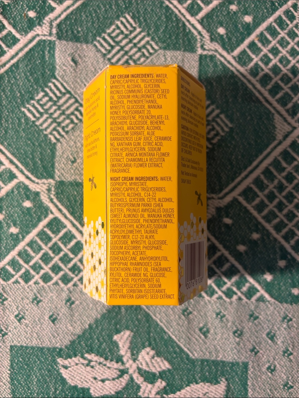 Trader Joe's Honey Hydration Day & Night Cream Duo - Yellow - Picture 3 of 6